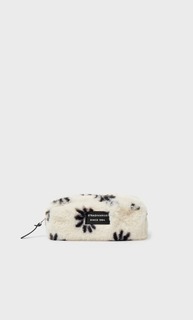 Stradivarius Косметичка Из Искусственного Меха Белый 103