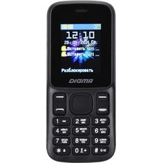 Мобильный телефон Digma Linx A172 32MB Black Linx A172 32MB Black