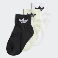 Три пары носков Mid-Ankle adidas Originals