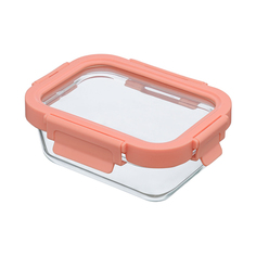 Контейнер для запекания и хранения smart solutions pink s (smart solutions) розовый 12x6x16 см.