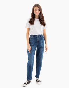 Свободные джинсы New Slouchy с высокой талией Gloria Jeans