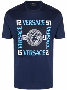 Versace футболка с логотипом