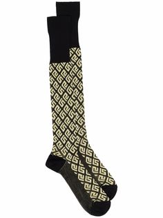 Versace носки с узором Greca