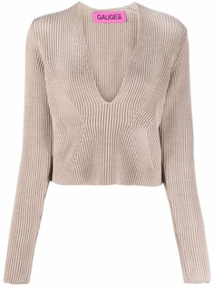 GAUGE81 V-neck wool sweater