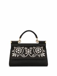 Dolce & Gabbana сумка-тоут с кристаллами