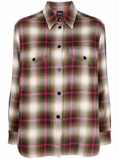 ASPESI рубашка в клетку