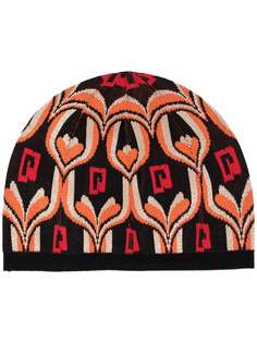 Paco Rabanne шапка бини Tapestry вязки интарсия