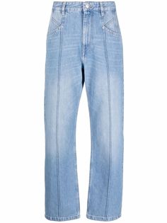 Isabel Marant широкие джинсы с завышенной талией