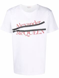 Alexander McQueen футболка с логотипом