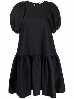 Cecilie Bahnsen платье мини с плиссированной юбкой