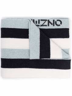 Kenzo шерстяной шарф с логотипом