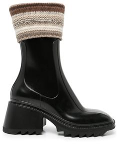 Chloé непромокаемые ботинки Betty Rainbow 70 Chloe