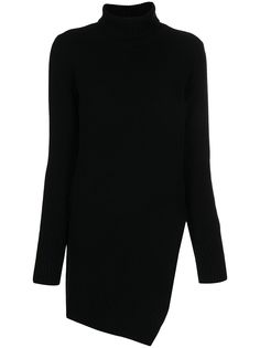 MRZ джемпер асимметричного кроя с высоким воротником