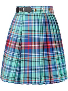 Charles Jeffrey Loverboy плиссированная юбка в клетку