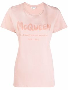 Alexander McQueen футболка с логотипом
