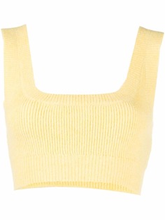 Heron Preston for Calvin Klein укороченный топ в рубчик