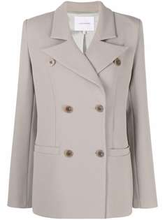 Lesyanebo двубортный блейзер строгого кроя