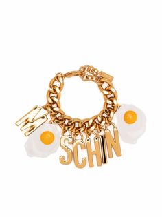Moschino браслет с логотипом