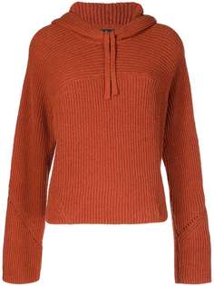 Rag & Bone трикотажное худи с кулиской