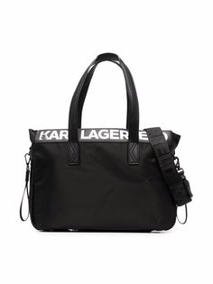 Karl Lagerfeld Kids пеленальная сумка с логотипом