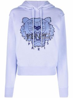 Kenzo худи с принтом Tiger