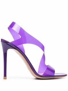 Gianvito Rossi босоножки Metropolis 110 с ремешком на пятке