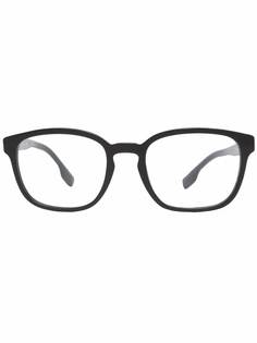 Burberry Eyewear очки в квадратной оправе с логотипом