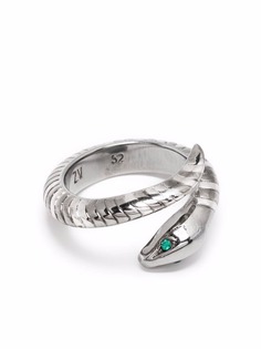 Zadig&Voltaire кольцо с форме змеи