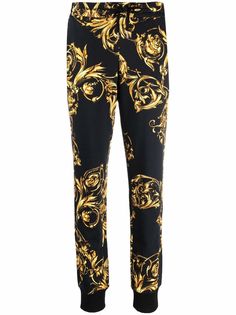 Versace Jeans Couture спортивные брюки с принтом Barocco