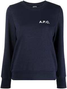 A.P.C. толстовка с логотипом