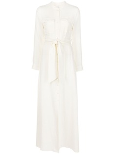 Jonathan Simkhai платье-рубашка Ester с завязками