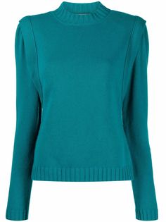 Alberta Ferretti джемпер в рубчик