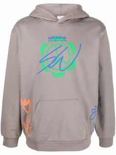 adidas худи Adicolor с графичным принтом
