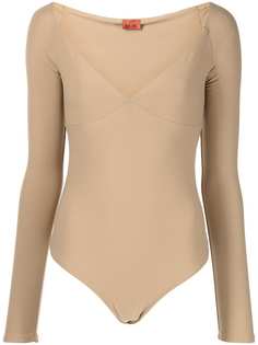 ALIX NYC боди Jansen с открытыми плечами