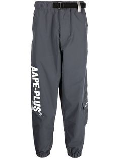 AAPE BY *A BATHING APE® спортивные брюки с логотипом