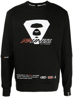 AAPE BY *A BATHING APE® толстовка с круглым вырезом