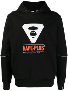 AAPE BY *A BATHING APE® худи с графичным принтом