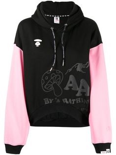 AAPE BY *A BATHING APE® худи с вышитым логотипом