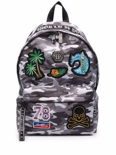 Philipp Plein рюкзак с нашивками