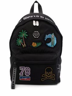 Philipp Plein рюкзак с нашивками