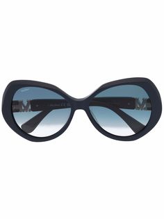 Max Mara солнцезащитные очки Emme в геометричной оправе