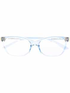 Dolce & Gabbana Eyewear очки в прозрачной квадратной оправе