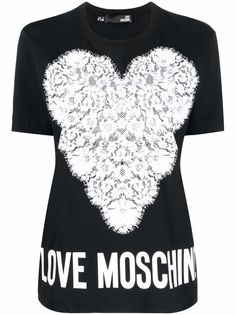 Love Moschino футболка с графичным принтом