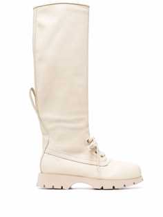 Jil Sander сапоги со шнуровкой