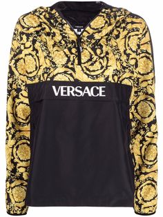 Versace спортивная куртка с принтом Baroque