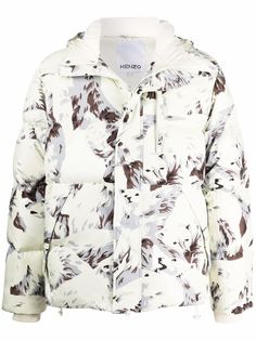 Kenzo пуховик Polar Bear