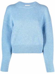 Alexander McQueen шерстяной свитер с круглым вырезом