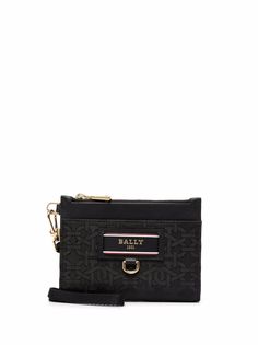 Bally кошелек с монограммой