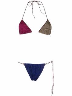 Oséree бикини с эффектом металлик