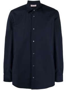 Alexander McQueen рубашка с длинными рукавами и логотипом
